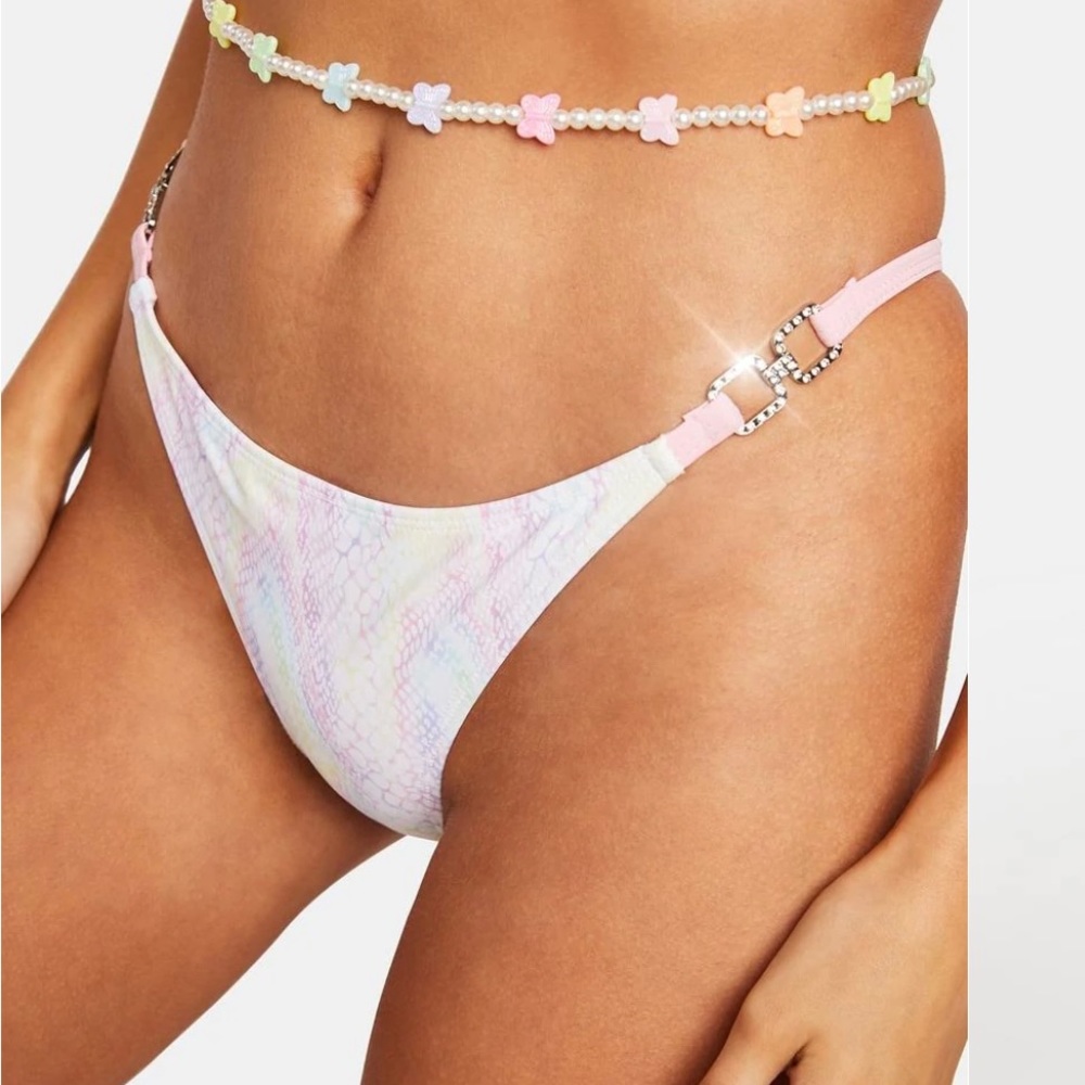 Rhinestone Bikini Bottoms